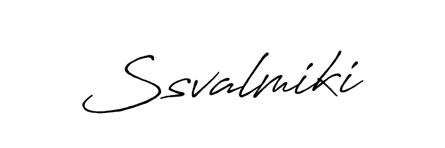 It looks lik you need a new signature style for name Ssvalmiki. Design unique handwritten (Antro_Vectra_Bolder) signature with our free signature maker in just a few clicks. Ssvalmiki signature style 7 images and pictures png