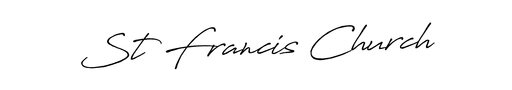 Make a beautiful signature design for name St Francis Church. Use this online signature maker to create a handwritten signature for free. St Francis Church signature style 7 images and pictures png