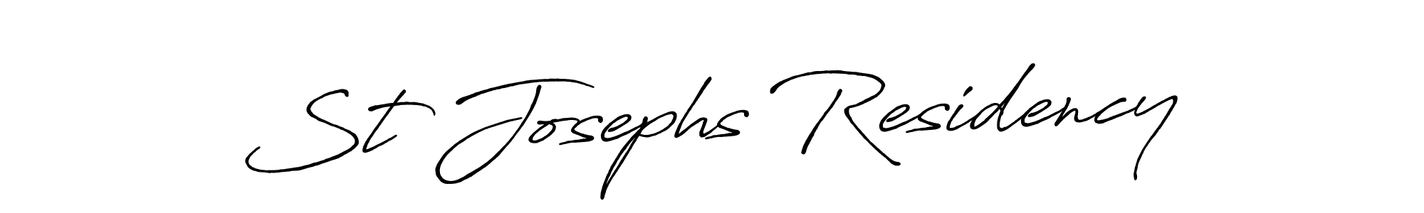 Best and Professional Signature Style for St Josephs Residency. Antro_Vectra_Bolder Best Signature Style Collection. St Josephs Residency signature style 7 images and pictures png