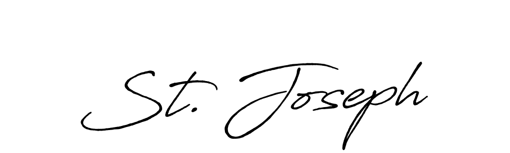 You can use this online signature creator to create a handwritten signature for the name St. Joseph. This is the best online autograph maker. St. Joseph signature style 7 images and pictures png