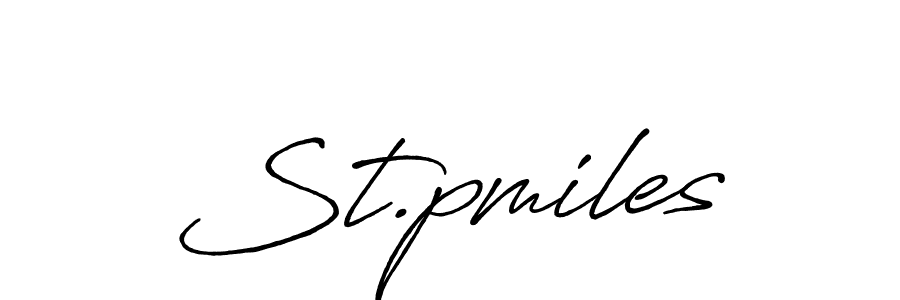 Make a beautiful signature design for name St.pmiles. Use this online signature maker to create a handwritten signature for free. St.pmiles signature style 7 images and pictures png