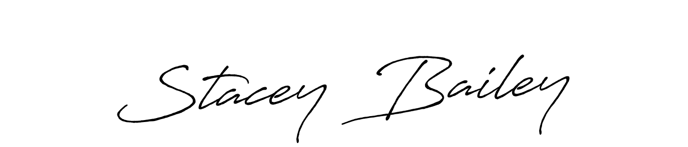 Similarly Antro_Vectra_Bolder is the best handwritten signature design. Signature creator online .You can use it as an online autograph creator for name Stacey  Bailey. Stacey  Bailey signature style 7 images and pictures png