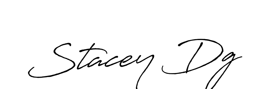 Make a beautiful signature design for name Stacey Dg. With this signature (Antro_Vectra_Bolder) style, you can create a handwritten signature for free. Stacey Dg signature style 7 images and pictures png