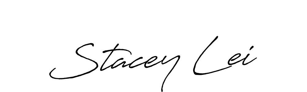 The best way (Antro_Vectra_Bolder) to make a short signature is to pick only two or three words in your name. The name Stacey Lei include a total of six letters. For converting this name. Stacey Lei signature style 7 images and pictures png