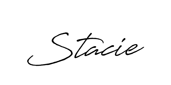 if you are searching for the best signature style for your name Stacie. so please give up your signature search. here we have designed multiple signature styles  using Antro_Vectra_Bolder. Stacie signature style 7 images and pictures png