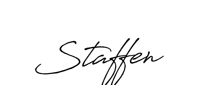 This is the best signature style for the Staffen name. Also you like these signature font (Antro_Vectra_Bolder). Mix name signature. Staffen signature style 7 images and pictures png