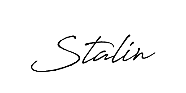 Also we have Stalin name is the best signature style. Create professional handwritten signature collection using Antro_Vectra_Bolder autograph style. Stalin signature style 7 images and pictures png