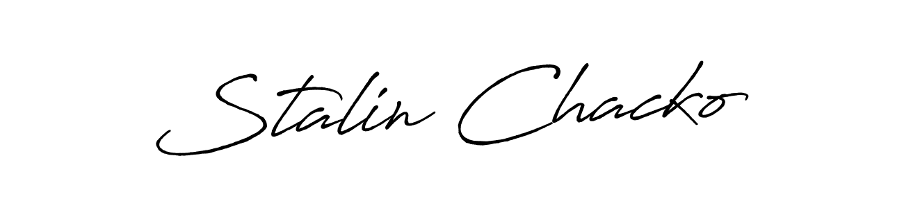 Make a beautiful signature design for name Stalin Chacko. Use this online signature maker to create a handwritten signature for free. Stalin Chacko signature style 7 images and pictures png