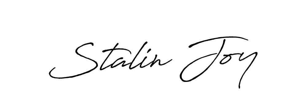 Use a signature maker to create a handwritten signature online. With this signature software, you can design (Antro_Vectra_Bolder) your own signature for name Stalin Joy. Stalin Joy signature style 7 images and pictures png