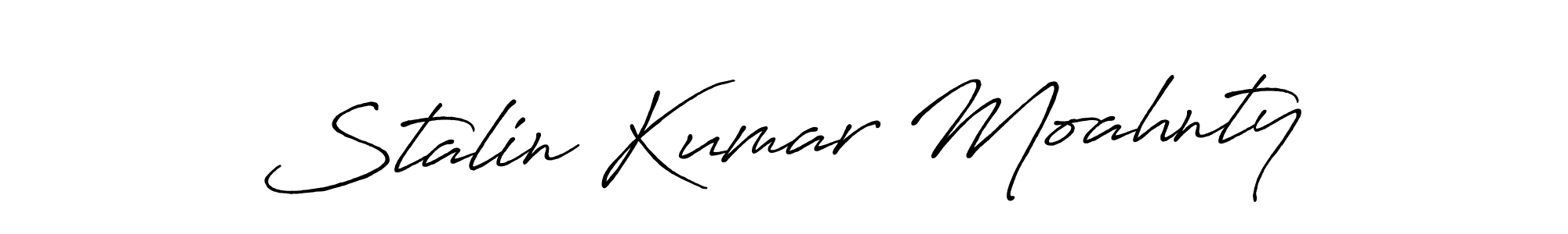 Make a short Stalin Kumar Moahnty signature style. Manage your documents anywhere anytime using Antro_Vectra_Bolder. Create and add eSignatures, submit forms, share and send files easily. Stalin Kumar Moahnty signature style 7 images and pictures png