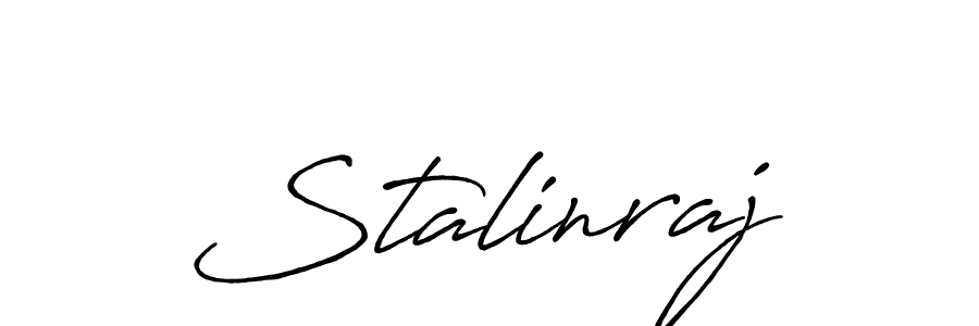 You should practise on your own different ways (Antro_Vectra_Bolder) to write your name (Stalinraj) in signature. don't let someone else do it for you. Stalinraj signature style 7 images and pictures png