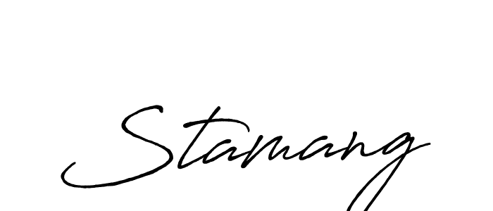 You can use this online signature creator to create a handwritten signature for the name Stamang. This is the best online autograph maker. Stamang signature style 7 images and pictures png