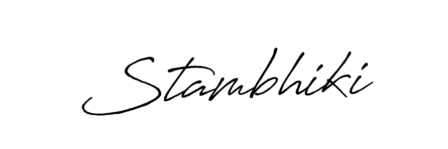 You can use this online signature creator to create a handwritten signature for the name Stambhiki. This is the best online autograph maker. Stambhiki signature style 7 images and pictures png