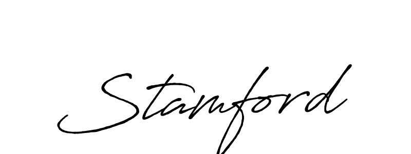 How to make Stamford name signature. Use Antro_Vectra_Bolder style for creating short signs online. This is the latest handwritten sign. Stamford signature style 7 images and pictures png