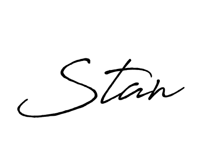 It looks lik you need a new signature style for name Stan. Design unique handwritten (Antro_Vectra_Bolder) signature with our free signature maker in just a few clicks. Stan signature style 7 images and pictures png