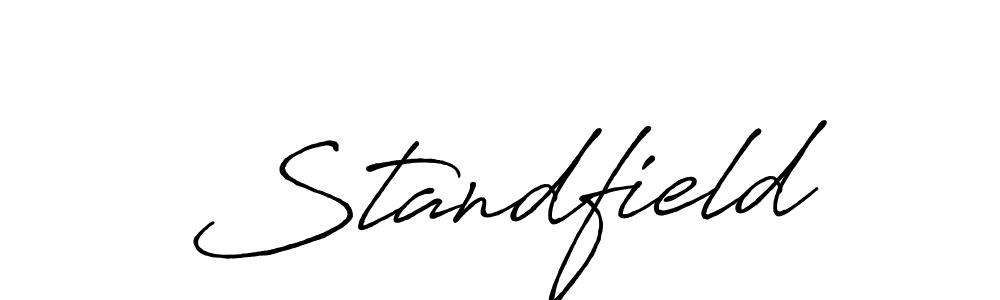 Make a beautiful signature design for name Standfield. Use this online signature maker to create a handwritten signature for free. Standfield signature style 7 images and pictures png