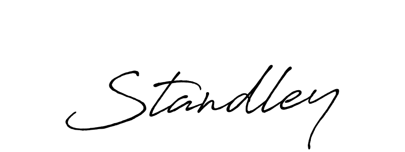 It looks lik you need a new signature style for name Standley. Design unique handwritten (Antro_Vectra_Bolder) signature with our free signature maker in just a few clicks. Standley signature style 7 images and pictures png