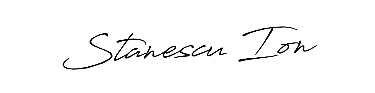 This is the best signature style for the Stanescu Ion name. Also you like these signature font (Antro_Vectra_Bolder). Mix name signature. Stanescu Ion signature style 7 images and pictures png