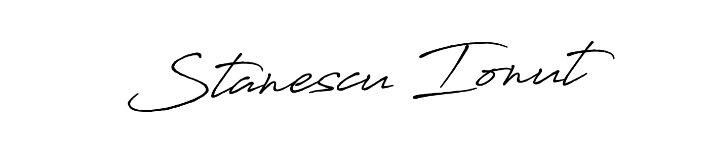 Similarly Antro_Vectra_Bolder is the best handwritten signature design. Signature creator online .You can use it as an online autograph creator for name Stanescu Ionut. Stanescu Ionut signature style 7 images and pictures png