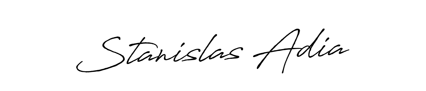 It looks lik you need a new signature style for name Stanislas Adia. Design unique handwritten (Antro_Vectra_Bolder) signature with our free signature maker in just a few clicks. Stanislas Adia signature style 7 images and pictures png