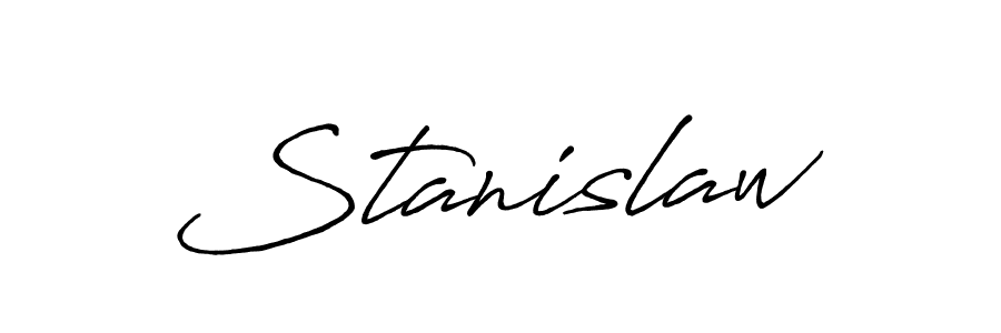 Once you've used our free online signature maker to create your best signature Antro_Vectra_Bolder style, it's time to enjoy all of the benefits that Stanislaw name signing documents. Stanislaw signature style 7 images and pictures png