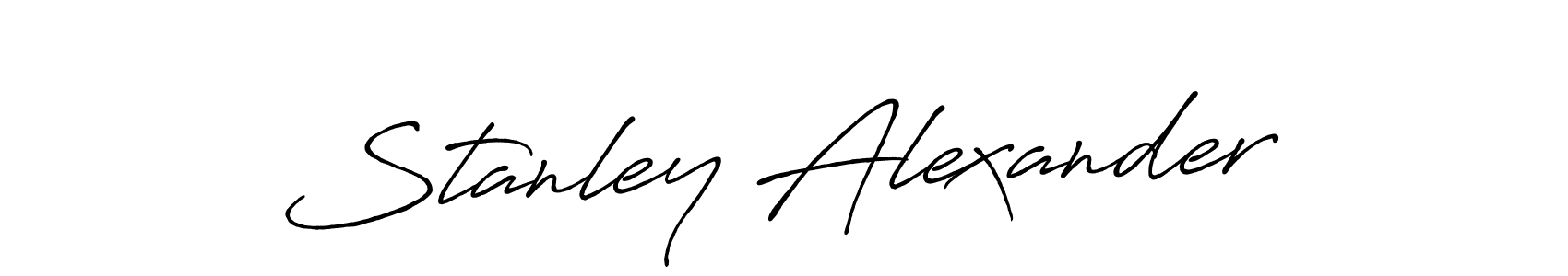This is the best signature style for the Stanley Alexander name. Also you like these signature font (Antro_Vectra_Bolder). Mix name signature. Stanley Alexander signature style 7 images and pictures png