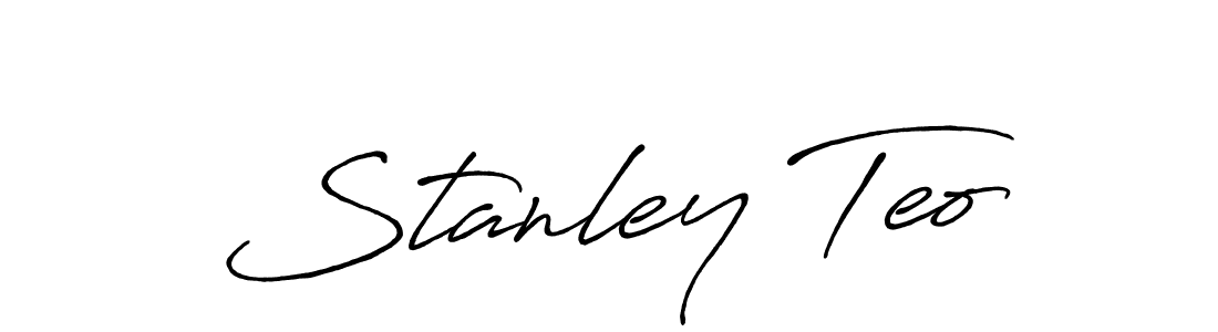 It looks lik you need a new signature style for name Stanley Teo. Design unique handwritten (Antro_Vectra_Bolder) signature with our free signature maker in just a few clicks. Stanley Teo signature style 7 images and pictures png