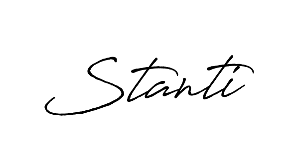 Here are the top 10 professional signature styles for the name Stanti. These are the best autograph styles you can use for your name. Stanti signature style 7 images and pictures png