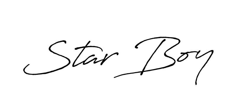 It looks lik you need a new signature style for name Star Boy. Design unique handwritten (Antro_Vectra_Bolder) signature with our free signature maker in just a few clicks. Star Boy signature style 7 images and pictures png
