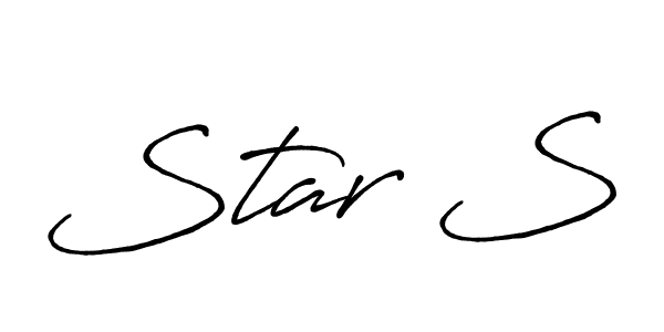 Best and Professional Signature Style for Star S. Antro_Vectra_Bolder Best Signature Style Collection. Star S signature style 7 images and pictures png