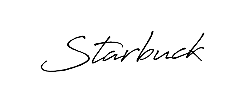 You should practise on your own different ways (Antro_Vectra_Bolder) to write your name (Starbuck) in signature. don't let someone else do it for you. Starbuck signature style 7 images and pictures png