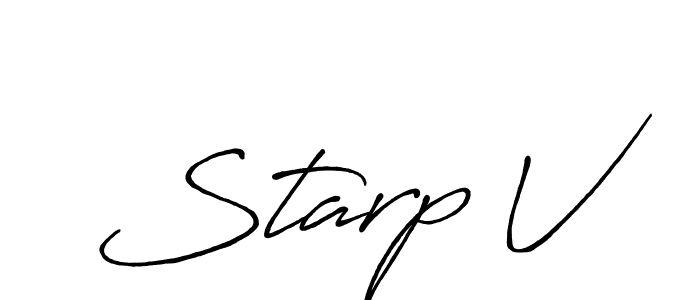 Make a beautiful signature design for name Starp V. Use this online signature maker to create a handwritten signature for free. Starp V signature style 7 images and pictures png