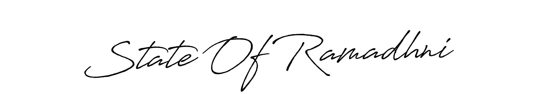 See photos of State Of Ramadhni official signature by Spectra . Check more albums & portfolios. Read reviews & check more about Antro_Vectra_Bolder font. State Of Ramadhni signature style 7 images and pictures png