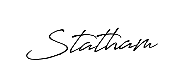 See photos of Statham official signature by Spectra . Check more albums & portfolios. Read reviews & check more about Antro_Vectra_Bolder font. Statham signature style 7 images and pictures png