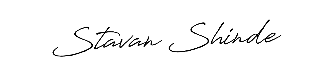 Also You can easily find your signature by using the search form. We will create Stavan Shinde name handwritten signature images for you free of cost using Antro_Vectra_Bolder sign style. Stavan Shinde signature style 7 images and pictures png