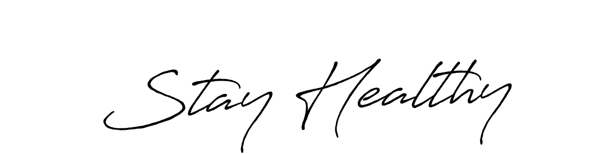 How to Draw Stay Healthy signature style? Antro_Vectra_Bolder is a latest design signature styles for name Stay Healthy. Stay Healthy signature style 7 images and pictures png