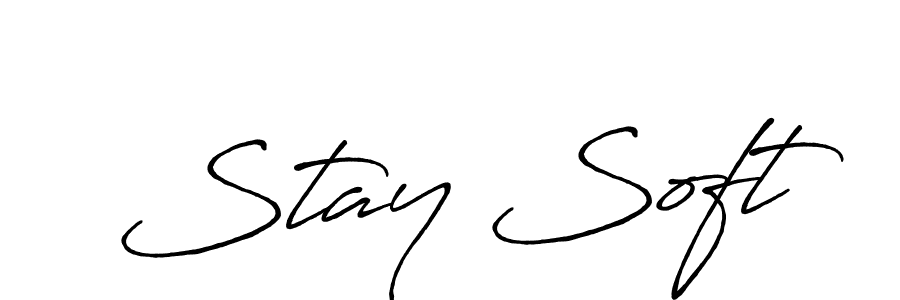 The best way (Antro_Vectra_Bolder) to make a short signature is to pick only two or three words in your name. The name Stay Soft include a total of six letters. For converting this name. Stay Soft signature style 7 images and pictures png