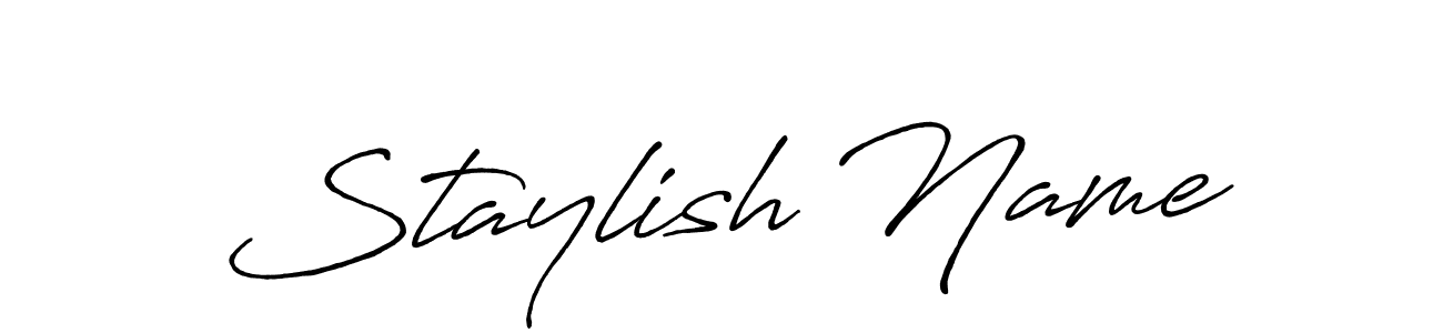 How to Draw Staylish Name signature style? Antro_Vectra_Bolder is a latest design signature styles for name Staylish Name. Staylish Name signature style 7 images and pictures png