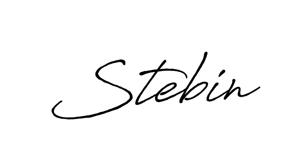 if you are searching for the best signature style for your name Stebin. so please give up your signature search. here we have designed multiple signature styles  using Antro_Vectra_Bolder. Stebin signature style 7 images and pictures png