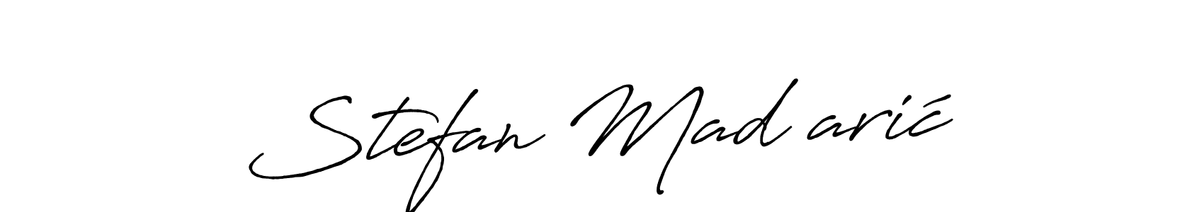 It looks lik you need a new signature style for name Stefan Madžarić. Design unique handwritten (Antro_Vectra_Bolder) signature with our free signature maker in just a few clicks. Stefan Madžarić signature style 7 images and pictures png