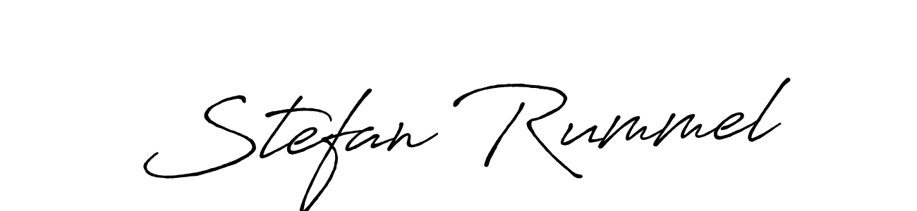 Design your own signature with our free online signature maker. With this signature software, you can create a handwritten (Antro_Vectra_Bolder) signature for name Stefan Rummel. Stefan Rummel signature style 7 images and pictures png