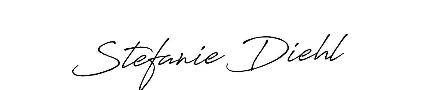 Antro_Vectra_Bolder is a professional signature style that is perfect for those who want to add a touch of class to their signature. It is also a great choice for those who want to make their signature more unique. Get Stefanie Diehl name to fancy signature for free. Stefanie Diehl signature style 7 images and pictures png