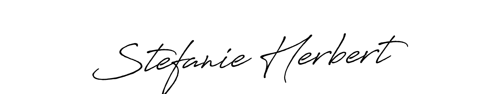 Make a beautiful signature design for name Stefanie Herbert. Use this online signature maker to create a handwritten signature for free. Stefanie Herbert signature style 7 images and pictures png