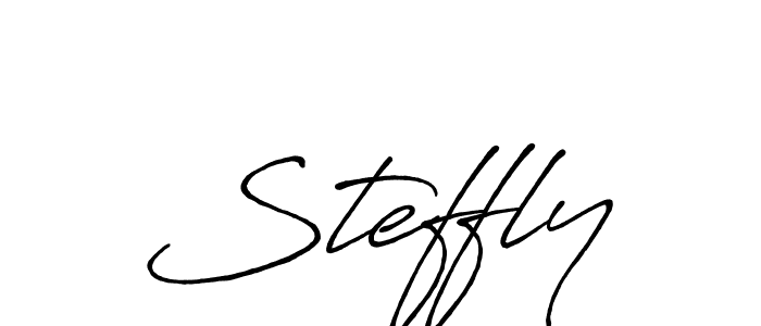How to Draw Steffly signature style? Antro_Vectra_Bolder is a latest design signature styles for name Steffly. Steffly signature style 7 images and pictures png