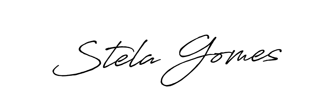 Make a short Stela Gomes signature style. Manage your documents anywhere anytime using Antro_Vectra_Bolder. Create and add eSignatures, submit forms, share and send files easily. Stela Gomes signature style 7 images and pictures png