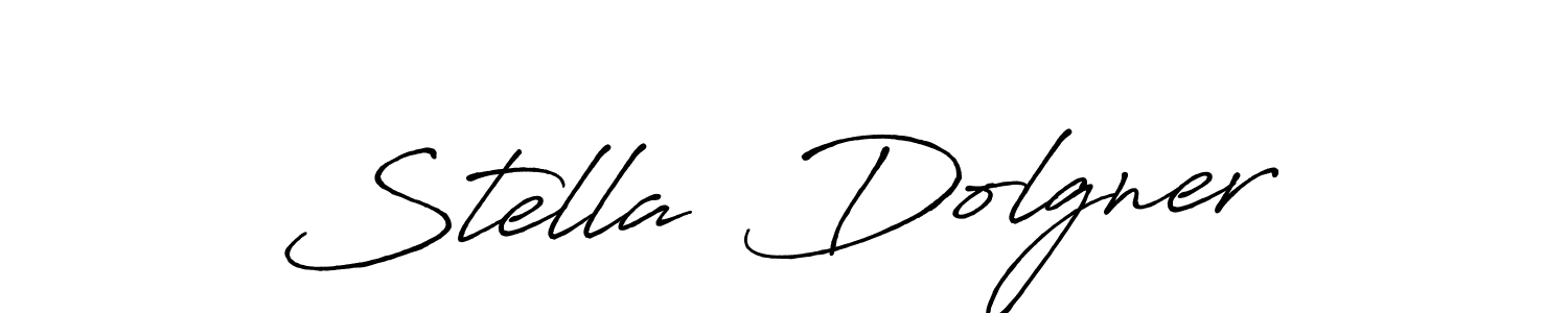 Design your own signature with our free online signature maker. With this signature software, you can create a handwritten (Antro_Vectra_Bolder) signature for name Stella  Dolgner. Stella  Dolgner signature style 7 images and pictures png