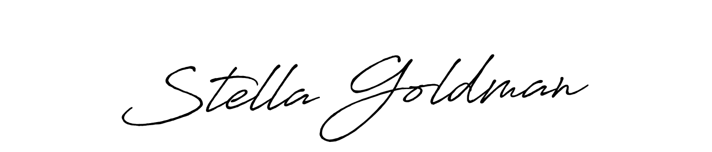 Similarly Antro_Vectra_Bolder is the best handwritten signature design. Signature creator online .You can use it as an online autograph creator for name Stella Goldman. Stella Goldman signature style 7 images and pictures png