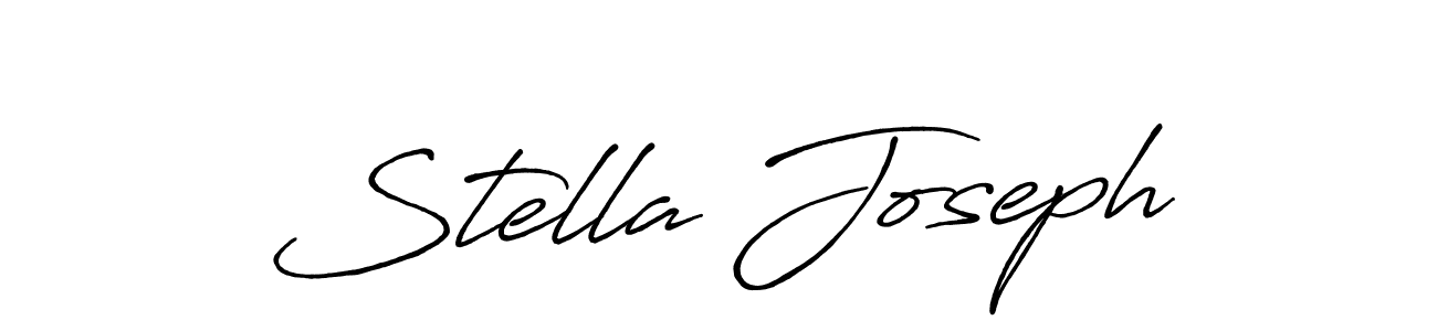Use a signature maker to create a handwritten signature online. With this signature software, you can design (Antro_Vectra_Bolder) your own signature for name Stella Joseph. Stella Joseph signature style 7 images and pictures png