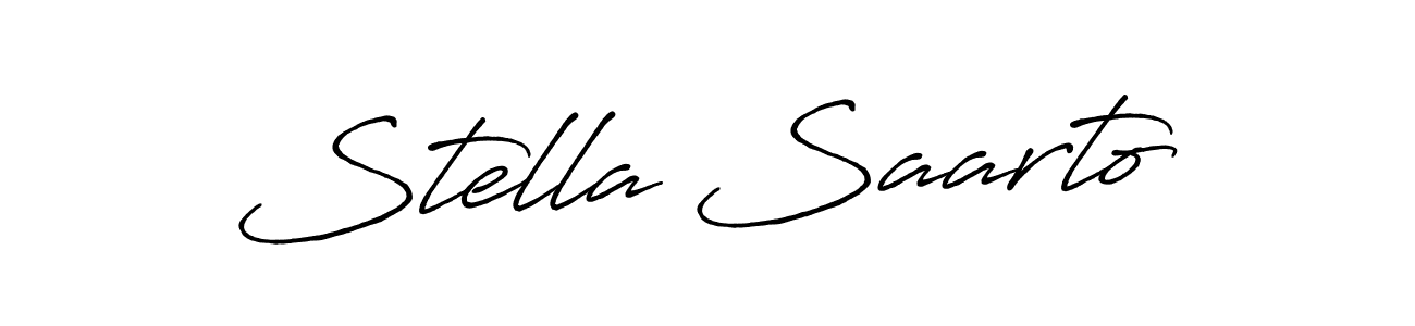 How to Draw Stella Saarto signature style? Antro_Vectra_Bolder is a latest design signature styles for name Stella Saarto. Stella Saarto signature style 7 images and pictures png