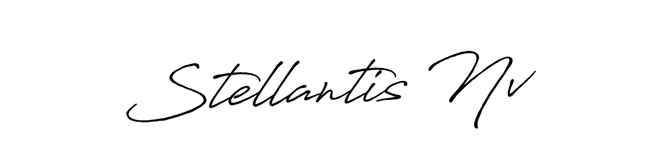 Best and Professional Signature Style for Stellantis Nv. Antro_Vectra_Bolder Best Signature Style Collection. Stellantis Nv signature style 7 images and pictures png